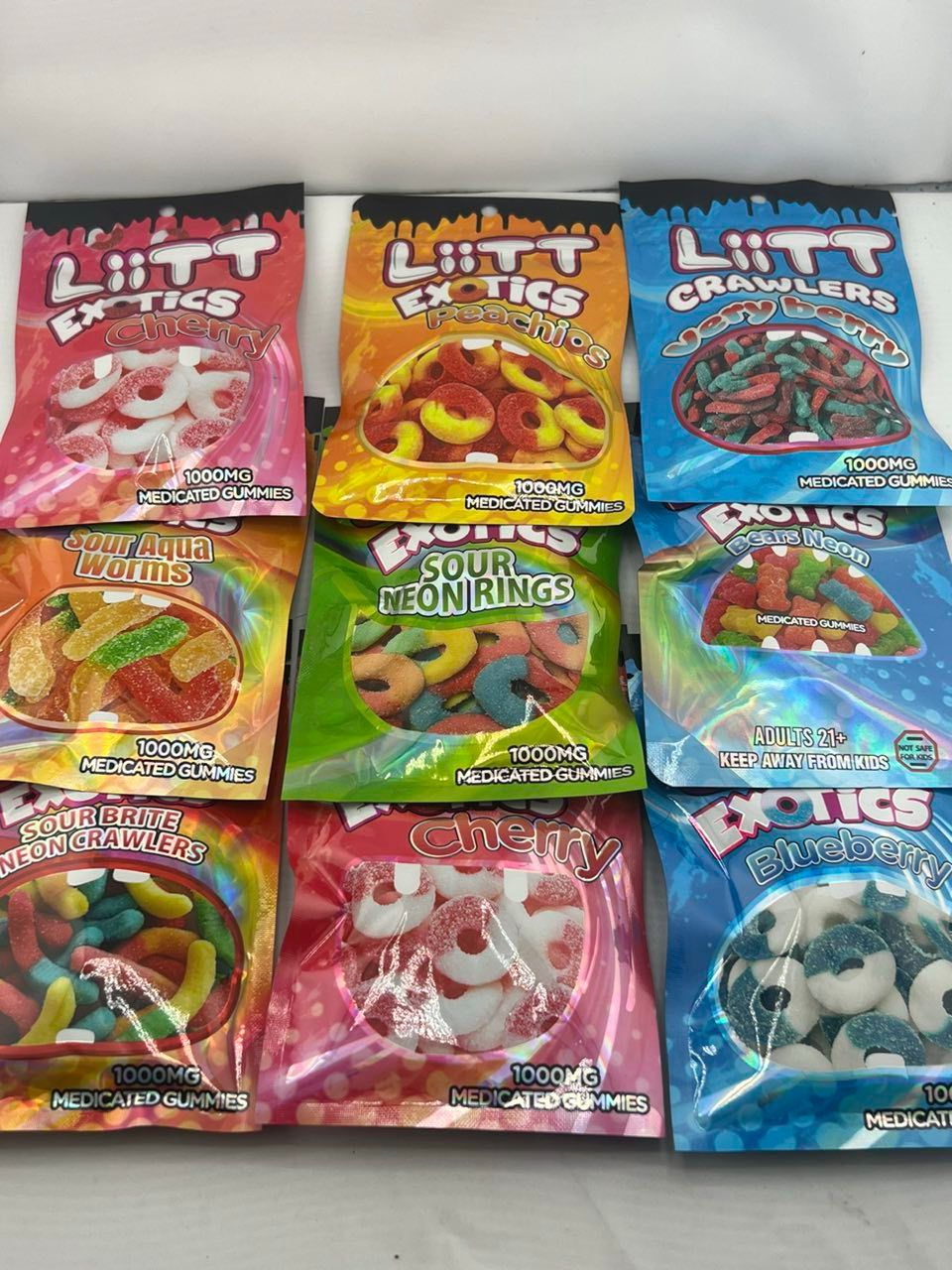 Buy Liitt Exotics 1000mg Edibles Online In Malaysia